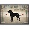 Labrador Lake by Ryan Fowler 23-in. W x 16-in. H. Canvas Wall Art Print Framed in Black
